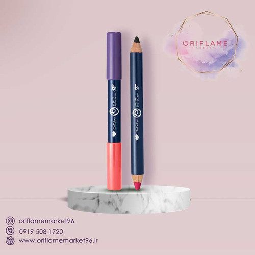 مداد دو سر لب و چشم آن کالر