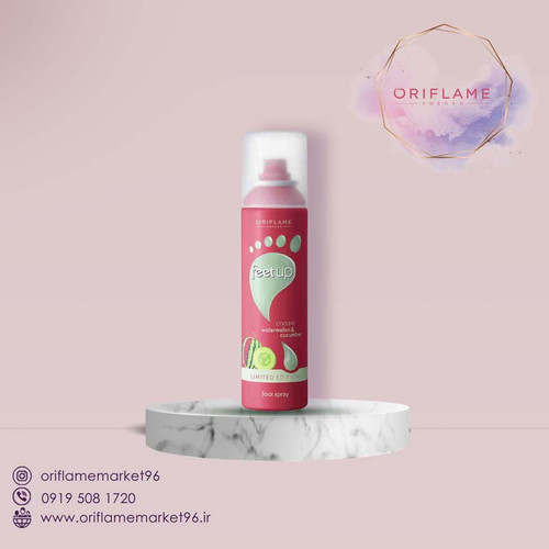 اسپری پا فیت آپ با عصاره هندوانه و خیار