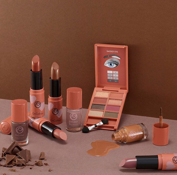 رژ لب های شکلاتی کرمی آنکالر