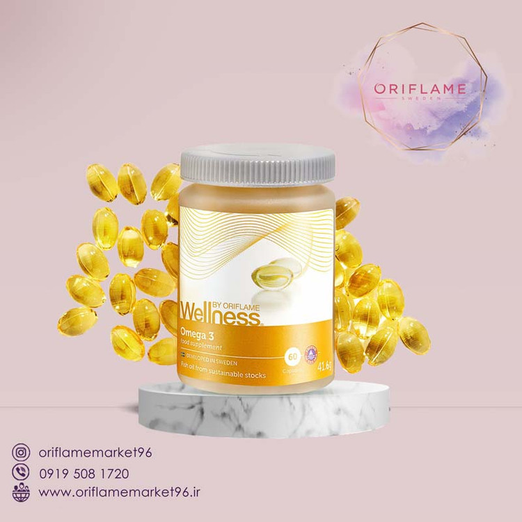 کپسول ولنس امگا 3 - جهت سلامت پوست و قلب