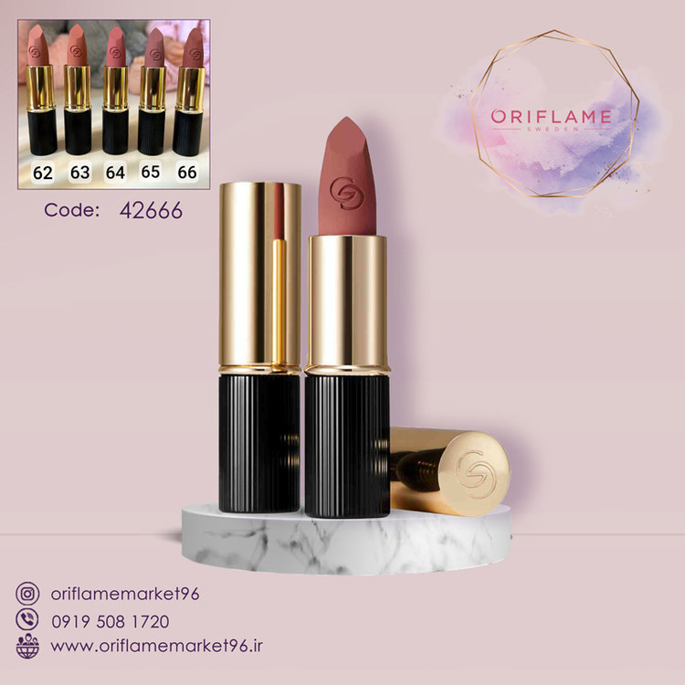 رژ لب آیکونیک مات جوردانیگلد با اسپیاف ۱۵