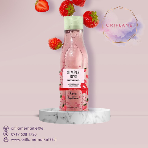 شامپو بدنهای سیمپل جویز لاونیچر با عصاره توت فرنگی