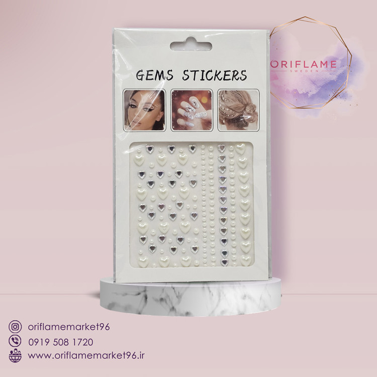 برچسب ناخن، مو و پشت پلک