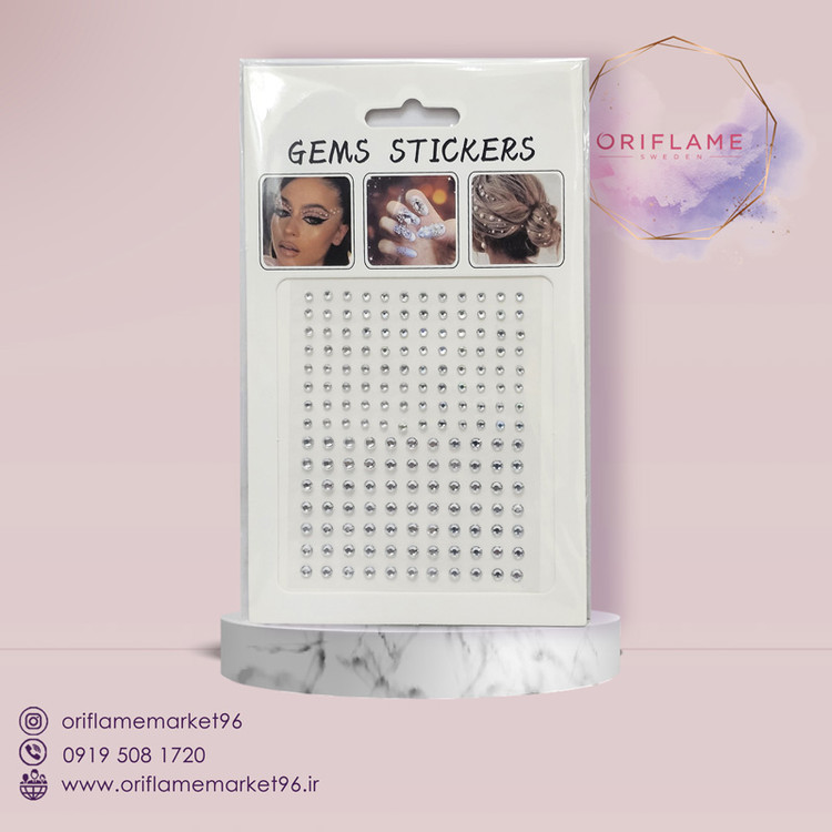 برچسب ناخن، مو و پشت پلک