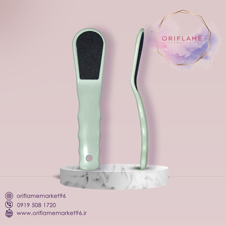 سوهان پای اوریفلیم Everyday Foot File زاویهدار برای نرم کردن و لایهبرداری پوست خشک و مرده