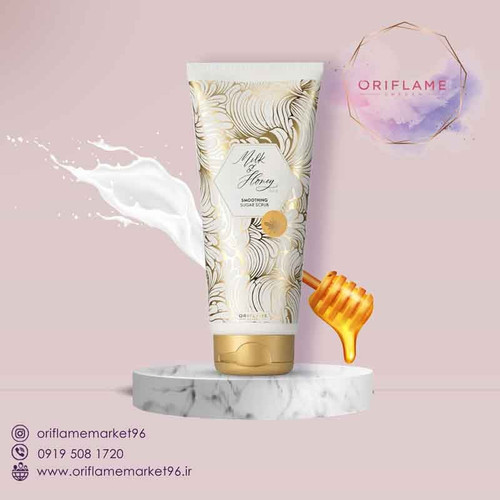 اسکراب بدن لایه بردار شیر و عسل